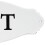 Vit Dekorativ Metall Toalett Skylt 4