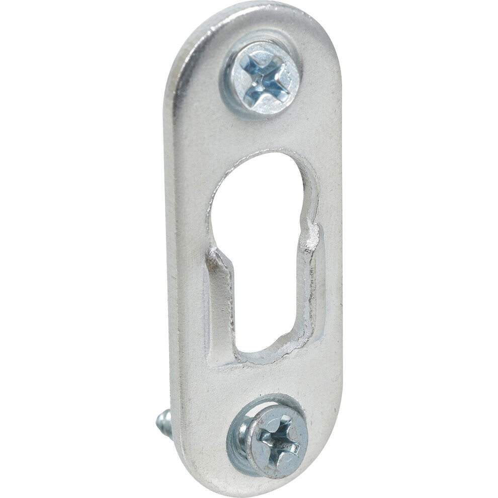 The Hillman Group 57187 Keyhole Fitting Single Hole Heavy Duty 10-Pack Zinc 008236545326