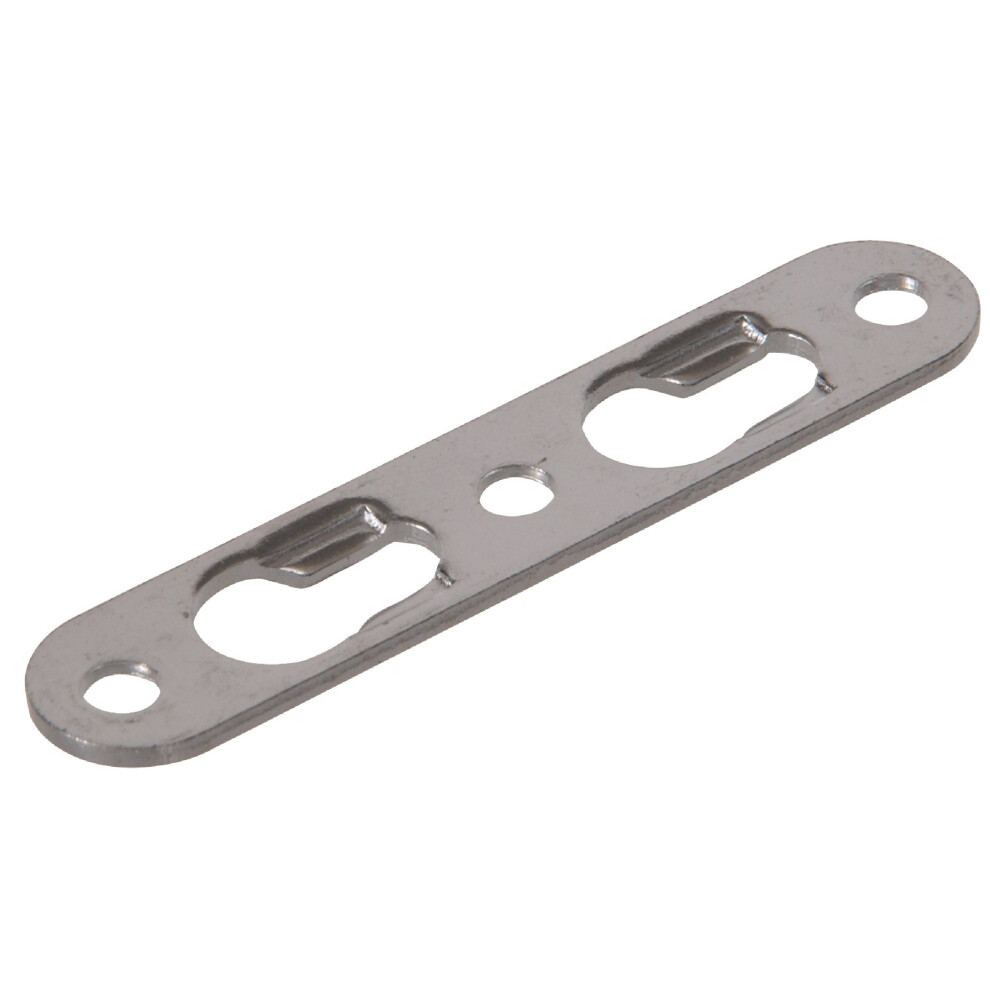 The Hillman Group 57188 Keyhole Fitting Double Hole Standard 10-Pack 008236545340