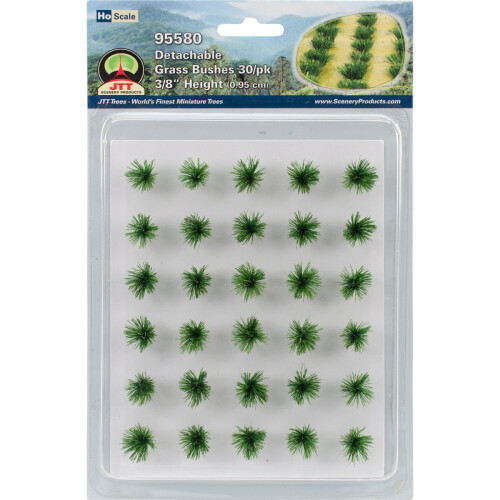JTT Scenery Abnehmbare Grasbsche .375"" 30/Pkg-