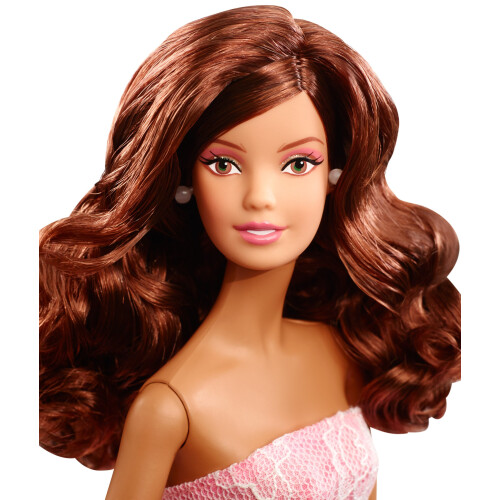 Barbie Poup   e Barbie Latina avec souhaits d'anniversaire 2015 2