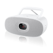 Radio CD - MUSE - 202 RDW - Wit - Digitale tuner - Herhaalfunctie