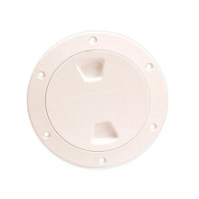 Plaque de pont visser centrale lisse Beckson 4"""" - Beige