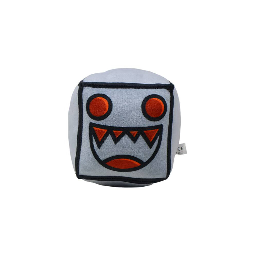 (Sharp Tooth) Dash Geometry Game Character Plush Cushion Stuffed Toy Gift Block Expression