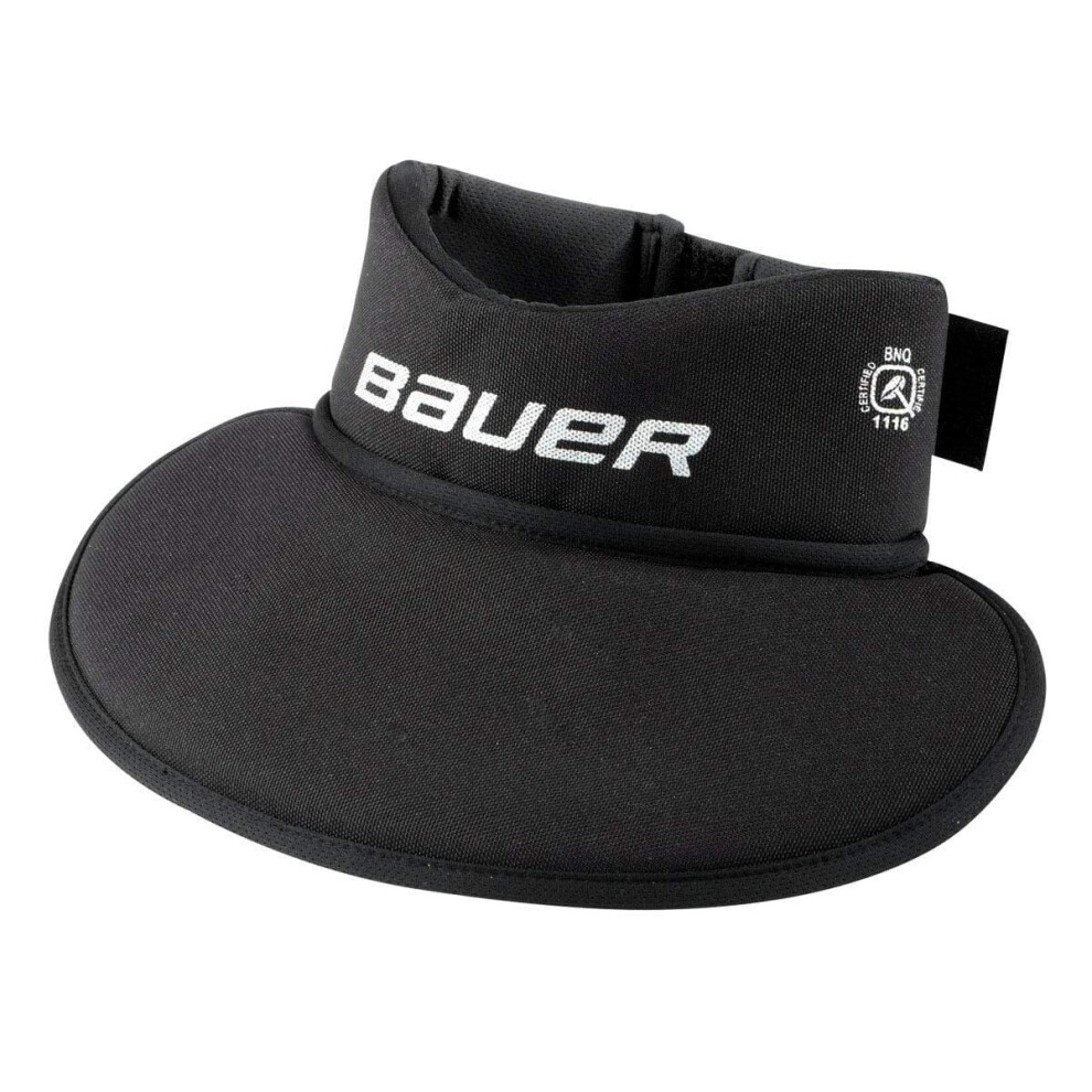 Bauer Youth NG NLP8 Core Neck Guard Bib Black