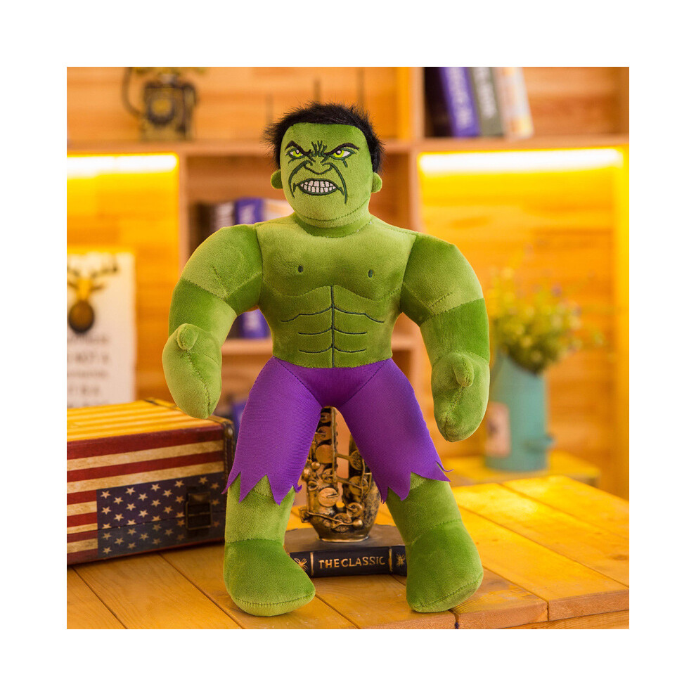 (Hulk, 70cm) Captain Avengers Hulk America Batman Plush Toy Doll Gift