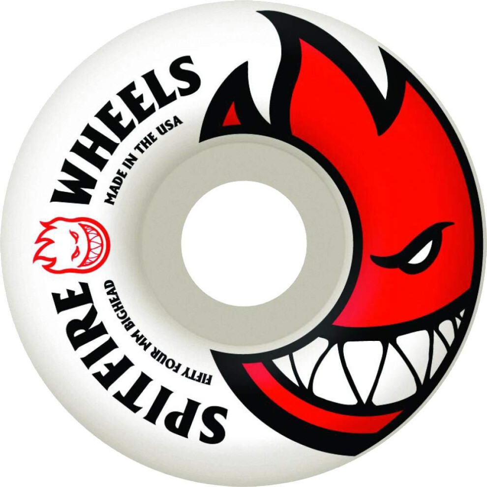 Roues de skateboard Spitfire Bighead 52 mm Blanc