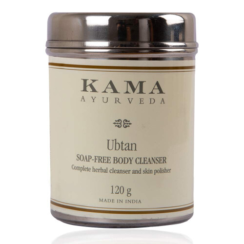 Kama Ayurveda Ubtan Σαπούνι Χωρίς Σαπούνι Καθαριστικό Σώματος, 120g