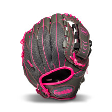 Franklin Sports Kids Baseball Glove - Softball de beisebol juvenil + TBall Glove for Boys + Girls - Shok Sorb Glove - Lan   amento da m   o direita -