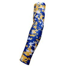 Sports Farm LLC Nyhed! Kongebl? Gul Hvid Digital Camo Arm Sleeve - Fugttransporterende kompression (lille)