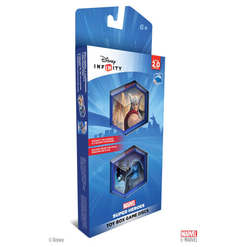 Disney Disney INFINITY: Marvel Super Heroes 2.0 Edition Toy Box Game Discs 1