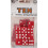 Dés D6 rouges avec points blancs 16mm (5/8in) (10) Koplow Games 1