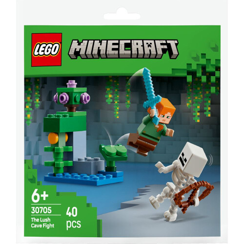 LEGO Minecraft The Lush Cave Fight Polybag Set 30705