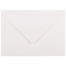JAM PAPER A7 Strathmore Προσκλήσεις Φάκελοι Euro Flap - 5 1/4 x 7 1/4 - Λευκοί - 50/Συσκευασία
