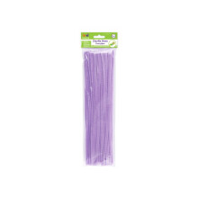 Krafty Kids Tulpini de chenille (pachet de 40) 6 mm pe 12 inchi liliac