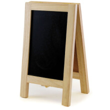 Multicraft Imports Chalkboard/Cork Easel 6-tommer med 10-tommer