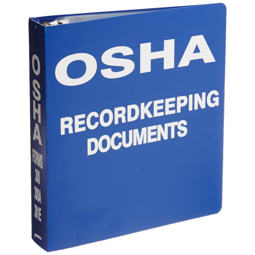 Brady OR323E Binder OSHA Record Documents