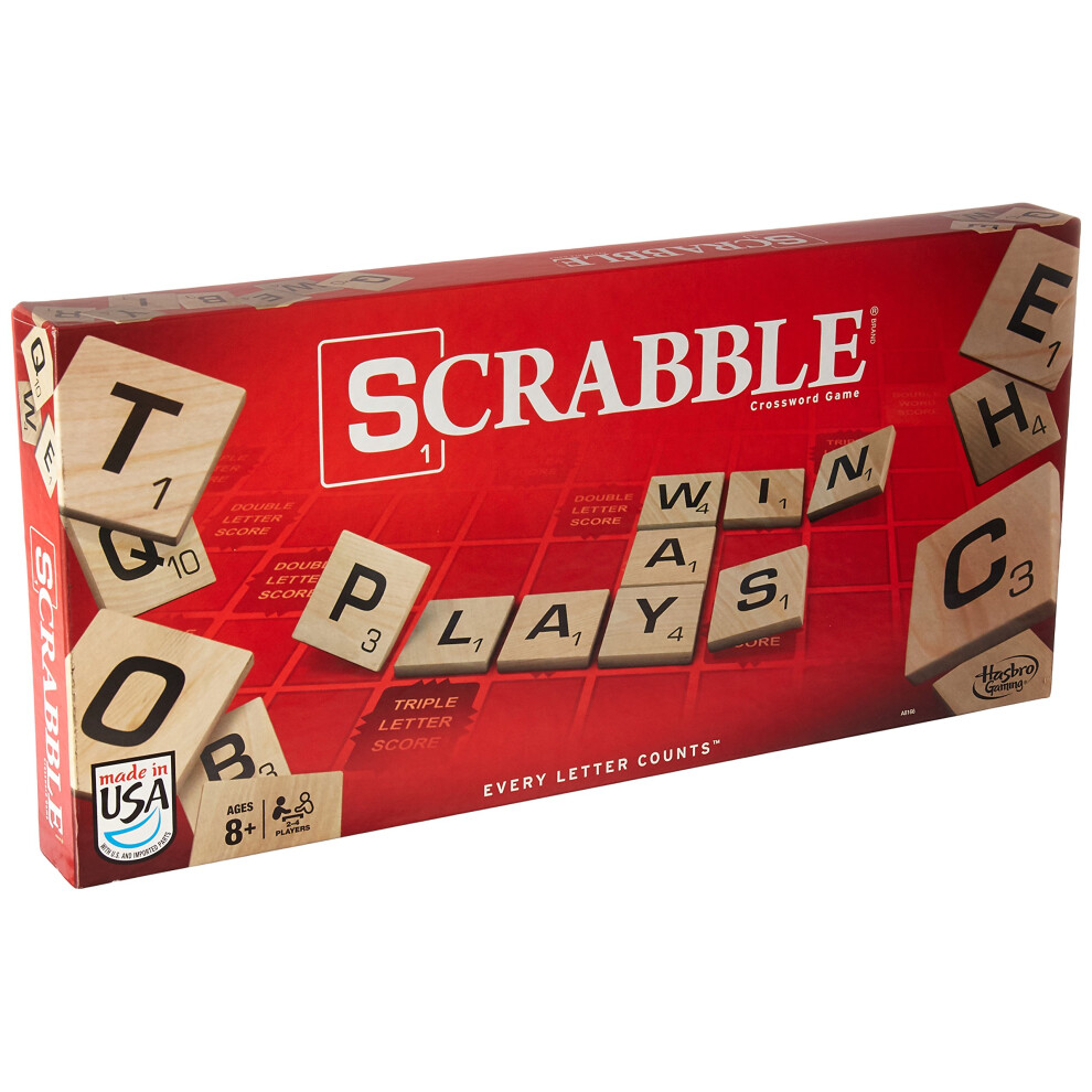 Photos - Board Game Hasbro Scrabble A8166 Classic Scrabble FBA8166 