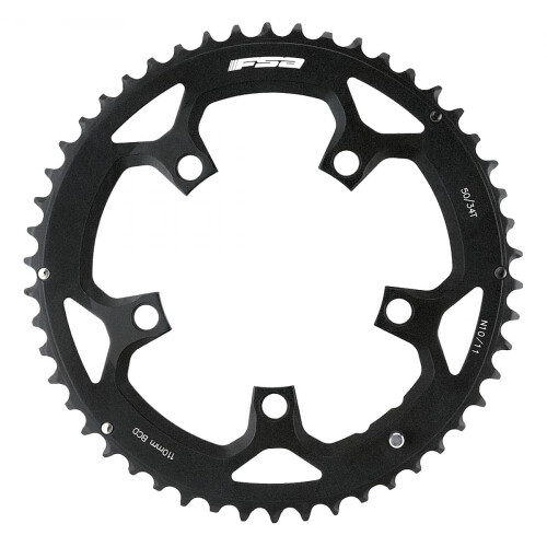 FSA Pro Road Chainring 110x50t sort