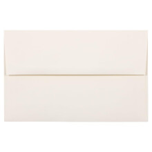 JAM PAPER A10 Strathmore Einladungsumschlge  6 x 9 1/2  Naturwei gewebt  50/Packung