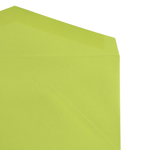 JAM PAPER Μοναρχικοί Χρωματιστοί Φάκελοι - 3 7/8 x 7 1/2 - Υπερ Πράσινο - 50/Συσκευασία 2