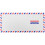 JAM PAPER #10 Αεροπορικοί Φάκελοι - 4 1/8 x 9 1/2 - Λευκοί - 50/Συσκευασία 1