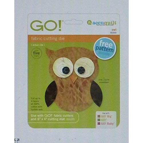 Accuquilt GO! Eulen-Stanzform 2