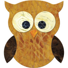 Accuquilt GO! Eulen-Stanzform
