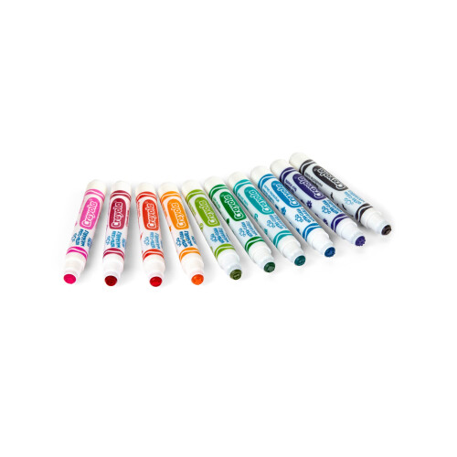 Crayola Ultra-Clean waschbare Stempelmarker, 10 Stck/Packung 1