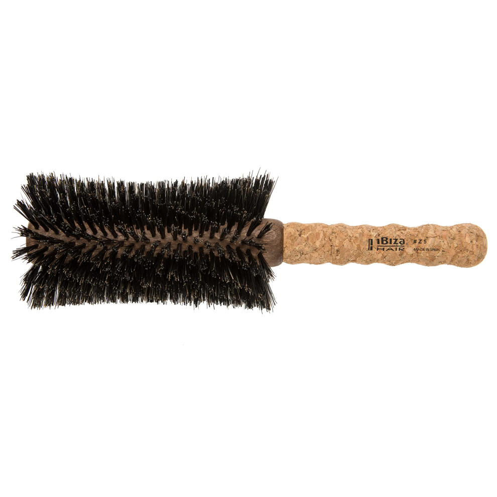 Ibiza Hair Professional Spazzola Concava In Pelo Di Cinghiale (Z5 80Mm) Hy