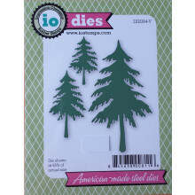 Arbori de brad seteaza o?el pentru scrapbooking (Die084V)