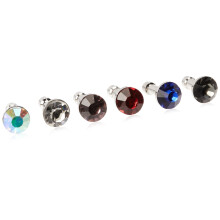 Linda Fashion Edelstein-Telefonanhnger-Pin, 12 Stck