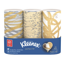 Kleenex Perfect Fit Facial Tissues 3 count Packaging May Vary