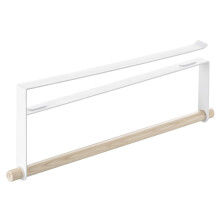 Portarotolo da cucina - NO NAME - 12x2x32 cm - Bianco - Pratico e facile da installare