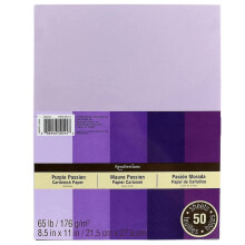 Erinnerungskartonpapier 8 1/2"" x 11"" Purple Passion