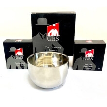 G.B.S Set de sapun de barbierit pentru barba?i- Sandalwood Lenaj SAUS SOAP BAY RUM SAUP SAUP SAUP STAPI