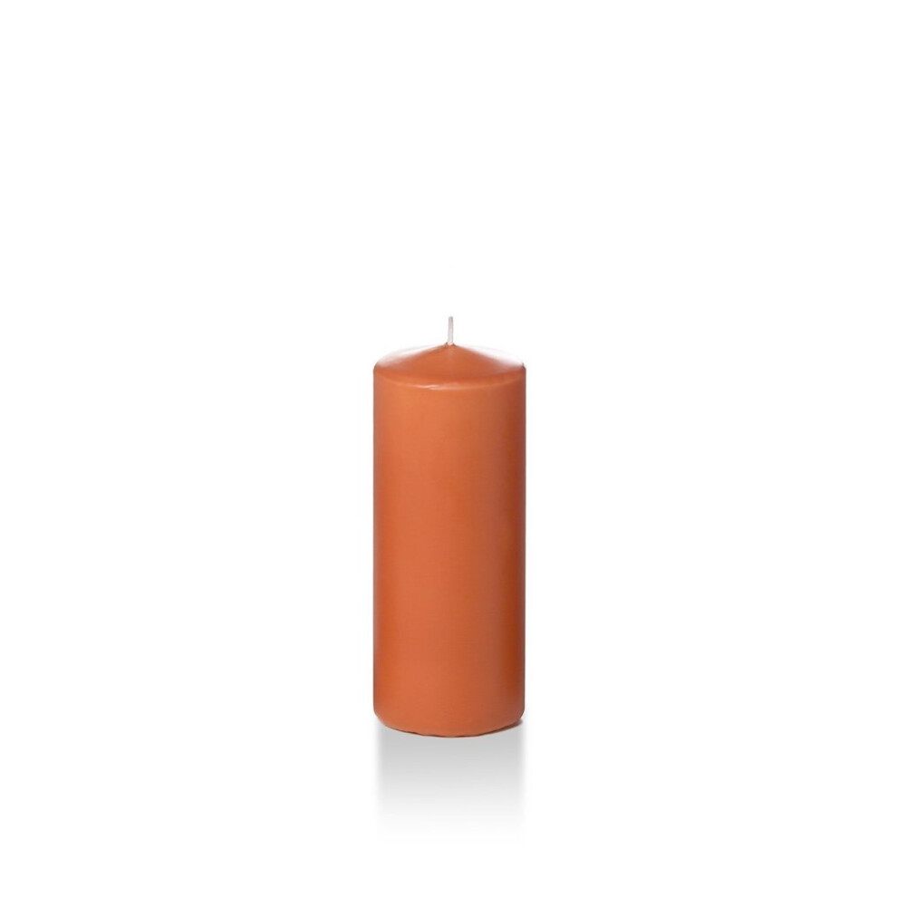 yummi 2.25"" x 5"" Sienna Slim Round Pillar Candles - 4 per Pack-image-OPC-PFSV6JY-NEW