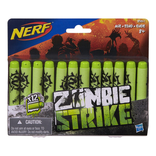 Nerf Nerf Boys Zombie Strike Deco Dart Refill (12-Pack) 1