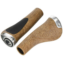 Ergon GP1-S BioKork Grips: Small Black/Tan