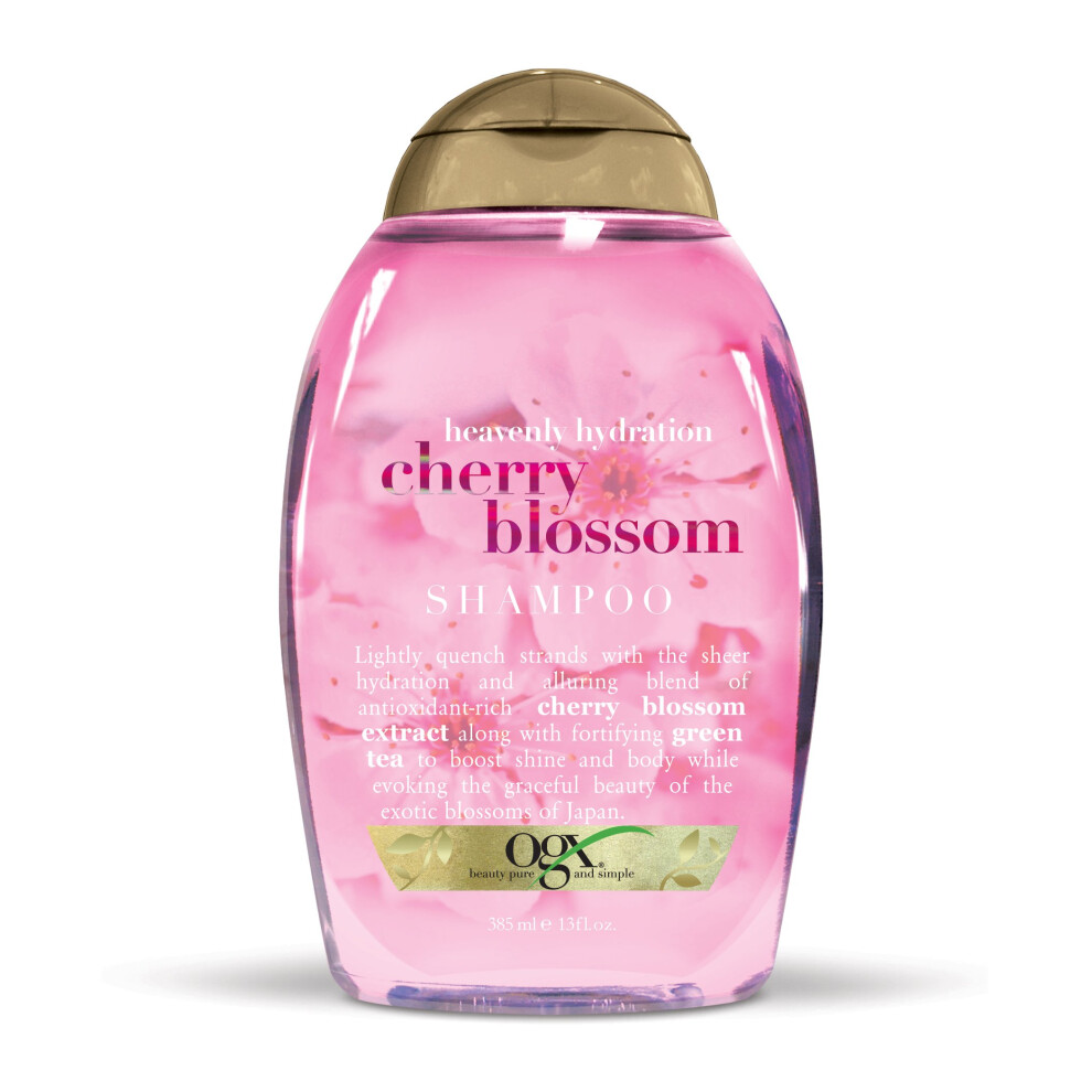 Organix Heavenly Hydration Plus Shampoo Cherry Blossom 13 Fluid Ounce