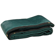 Koko: 6 jalkaa x 12 jalkaa - 7 oz Premium 90 % varjostinkangasvarjostin Sail aurinkovarjo (vihre vri) (MN-MS90-G0612)