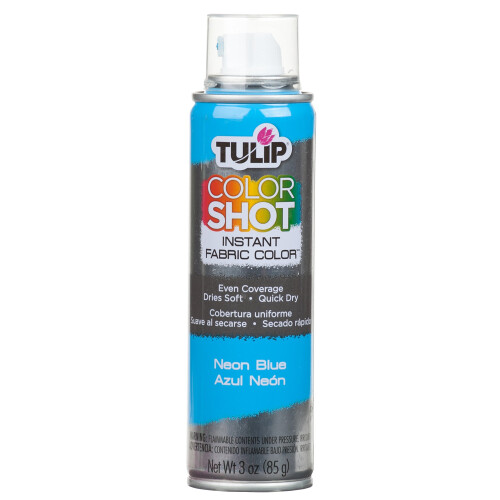 Tulip ColorShot Άμεσο Χρώμα Υφασμάτων 3oz. Νεόν Μπλε 1