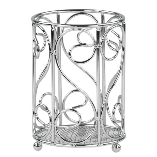 Home Basics Scroll Collection -krominen aterinteline 11,4 cm x 11,4 cm x 16,5 cm 1