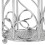 Home Basics Scroll Collection -krominen aterinteline 11,4 cm x 11,4 cm x 16,5 cm 3