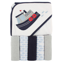 Unisex detsk osu ka s kapucnou Luvable Friends s piatimi inkami, tahac, jedna velkost