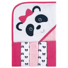 Unisex detsk osu ka s kapucnou a piatimi inkami Luvable Friends s mot vom pandy, jedna velkost