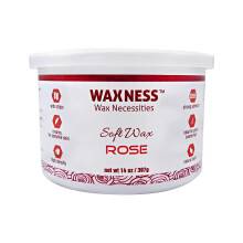 Wax Necessities Waxness Cire douce cr   meuse     la rose 14 onces