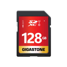 Karta SD Gigastone 128 GB UHS-I U1 Karta pamieci SDXC klasy 10 Szybkie wideo Full HD Canon Nikon Sony Pentax Kodak Olympus Panasonic Aparat cyfrowy