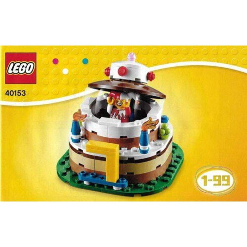 LEGO LEGO Σετ Διακόσμησης Birthday Cake 40153 1