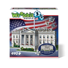 WREBBIT 3D The White House - 3D Jigsaw Puzzle (490 pieces) (W3D-1007)